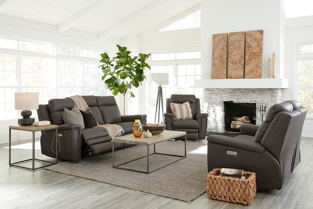 Asher Media reclining sofa - Atmosphere Interiors