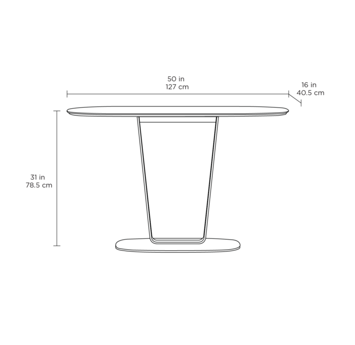 BDI Cloud 9 1183 Console Table - Atmosphere Interiors