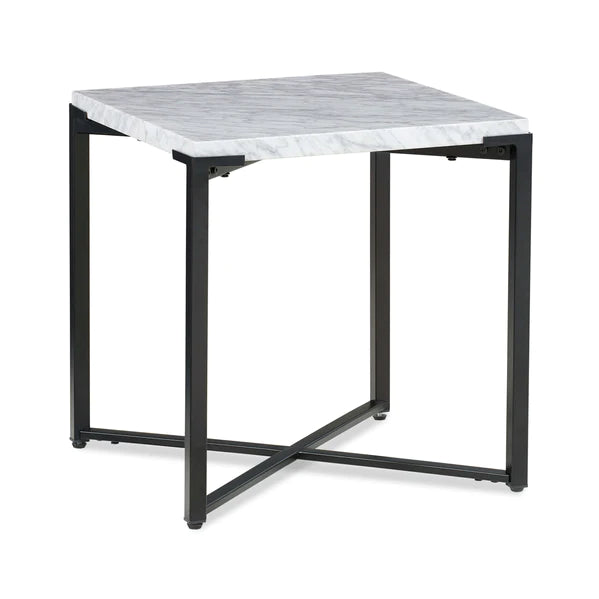 Saxton Marble End Table - Atmosphere Interiors