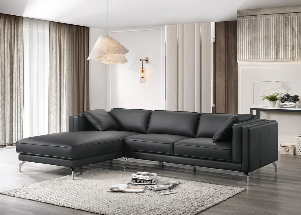 Venice Soft Leather Sectional - Atmosphere Interiors