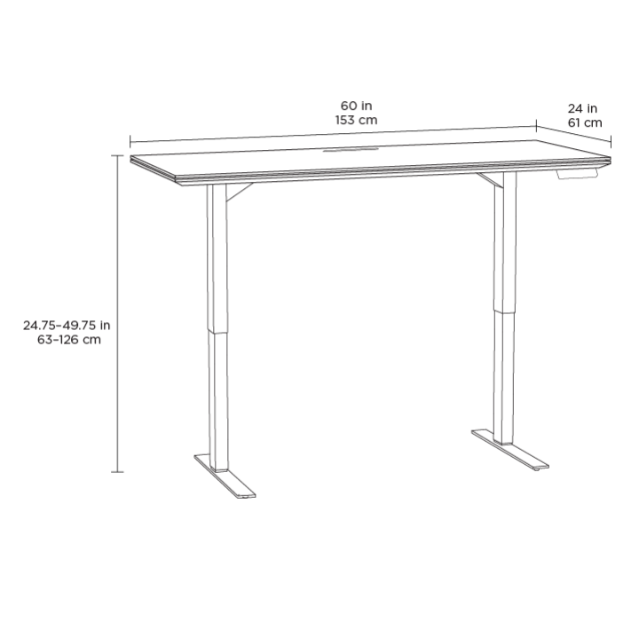 BDI Sequel 20® 6151 Standing Desk - Atmosphere Interiors