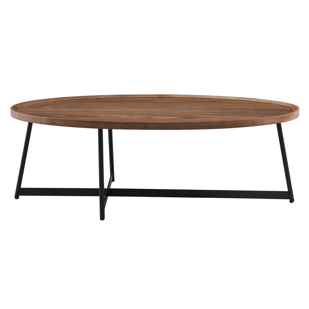 Niklaus 47" Oval Coffee Table - Atmosphere Interiors