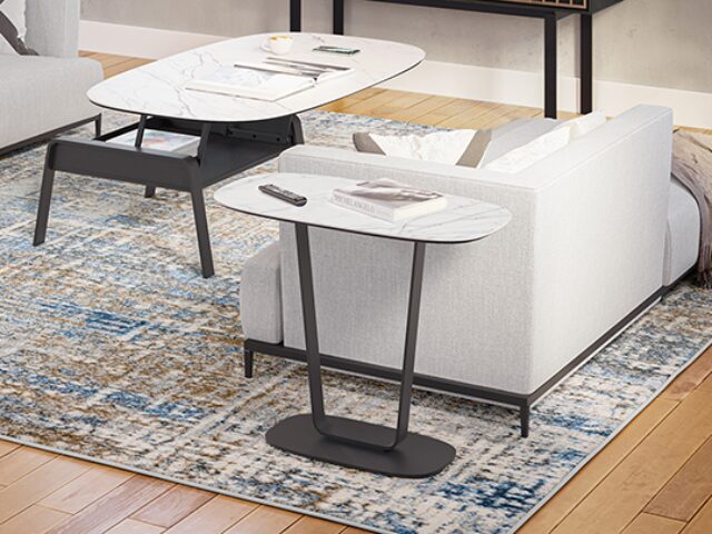 BDI Cloud 9 1186 end table - Atmosphere Interiors