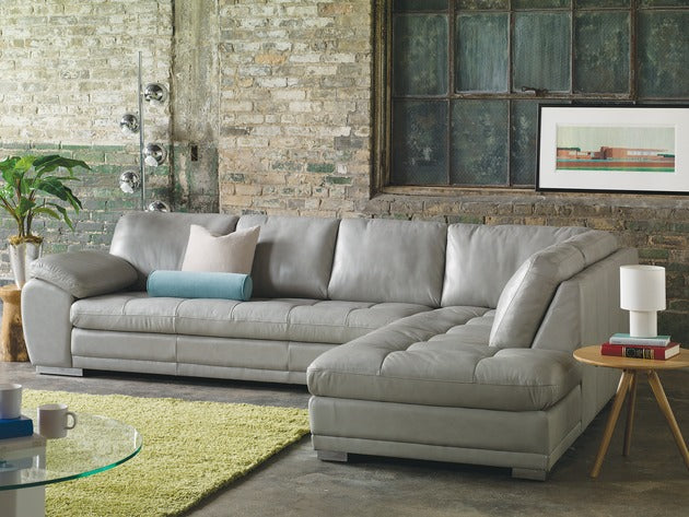 Miami Leather Sectional - Atmosphere Interiors