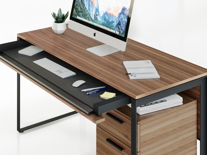 BDI Linea 6221 Modern Home Office Desk - Atmosphere Interiors