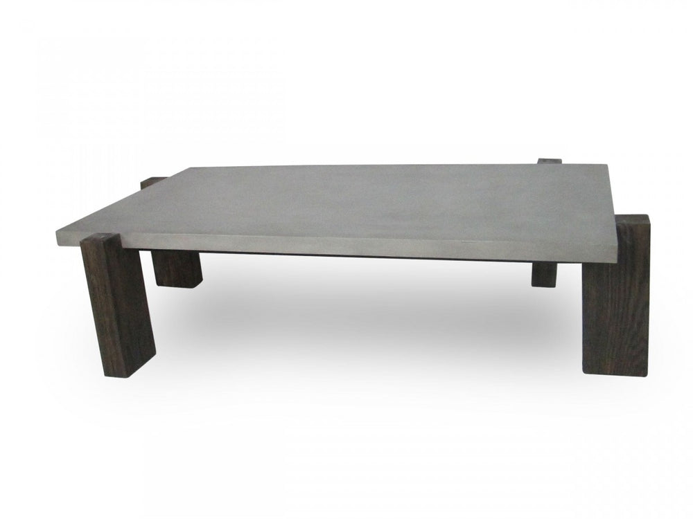 Milton Rectangular Concrete Coffee Table - Atmosphere Interiors