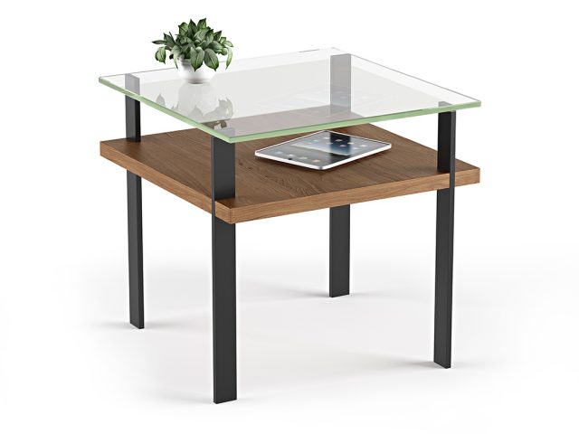 BDI Terrace 1156 Modern Glass End Table - Atmosphere Interiors